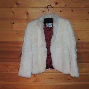 Genuine Rabbit Fur Coat